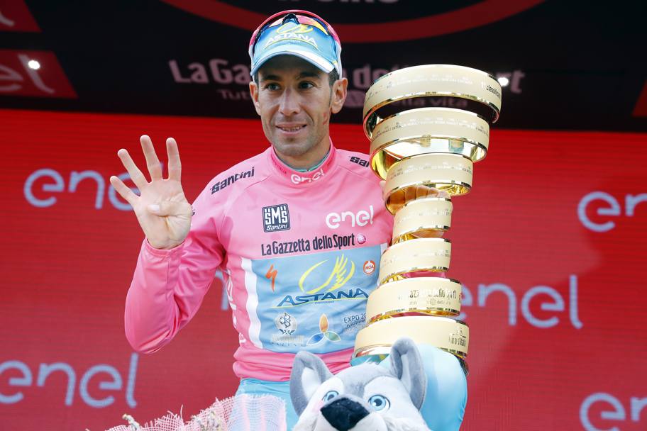 Nibali ha vinto quattro grandi giri in carriera: Vuelta 2010, Giro 2013, Tour 2014, Giro 2016. Bettini